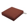 Classic Accessories Ravenna Seat Cushion, Spice, 21"x19"x5" 62-017-SPICE-EC