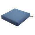 Classic Accessories Ravenna Seat Cushion, Empire Blue, 25"x25"x5" 62-020-EMBLUE-EC