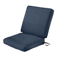Classic Accessories Montlake FadeSafe Patio Chair Cushion, Heather Indigo 62-055-INDIGO-EC