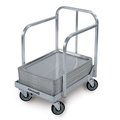 Lakeside Aluminum Bun Pan Dolly-Angle Frame w/Sides and Handle, 500 lb Capacity 631