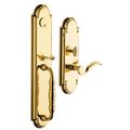 Baldwin Estate Entry Handlesets Lifetime Brass 6544.003.LENT