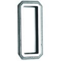 Omnia Octagonal Flush Pull Bright Chrome 654/00.26