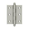 Deltana Satin Nickel Door and Butt Hinge CH2520U15