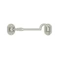 Deltana Cabin Hooks, British Style, 4" Satin Nickel CHB4U15