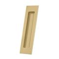 Deltana Flush Pull, Rect, Solid Brass, 7" X 1-7/8" X 3/8" Brushed Brass FP7178U4