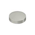 Deltana Button Spoke Screw Cap, 1 in Dia, Solid Brass SCF100U15