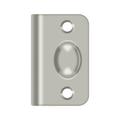 Deltana Strike Plate For Ball Catch And Roller Catch Satin Nickel SPB349U15