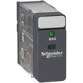 Schneider Electric Interface plug in relay, Harmony Electromechanical Relays, 10A, 1CO, with LED, 24V DC RXG13BD