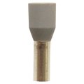 Eclipse Tools Wire Ferrule, Gray, 1 AWG2, 8mm, PK200 701-035