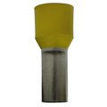 Eclipse Tools Wire Ferrule, Yellow, 4 AWG, 16mm, PK50 701-140