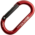 Kong Usa Oval Alu, Straight Gate, Anodized Body Red And Black Gate 710RN0400KK