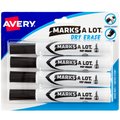Avery Marks A Lot Desk-Style Dry Erase Ma, PK4 24498