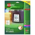 Avery Easy Align Self-Laminating ID Labe, PK50 755