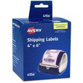 Avery Direct Thermal Roll Labels, 4" x, PK220 4156