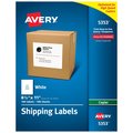 Avery Shipping Labels for Copiers, 8-1/, PK100 5353