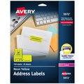 Avery Neon Address Labels with Sure Fee, PK750 5972
