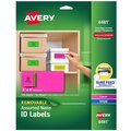 Avery Removable Multipurpose Labels, Su, PK120 6481