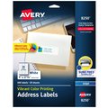 Avery Color Printing Labels, Sure Feed, PK600 8250