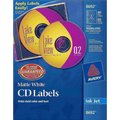 Avery CD Labels, Print to the Edge, Permanent 8692