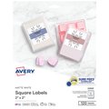 Avery Printable Blank Square Labels, 2", PK120 22816