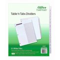 Office Essentials Table n Tabs Dividers, PK3 24887