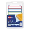 Avery Durable Labels for Kids Gear, Per, PK35 41440