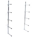 Keysco Tools Aluminum, Bumper Storage Rack, 5 Bumpers 73784