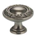 Omnia Ornate Cabinet Knob Antique Nickel 1-3/16" 7436/30.15A