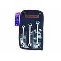 Wright Tool Flare Nut Wrench 3 Piece Set - 6 Point S 743