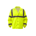 Gss Safety Class 3 Premium 2 Tone Hooded Rain Coat 6005-2/3XL