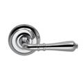 Omnia Lever 2-5/8" Rose Pass 2-3/8" BS T 1-3/8" Doors Bright Chrome 752 752/00.PA2