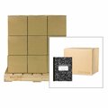 Roaring Spring Pallet of Black Marble Composition Books, 60 sht, 10"x8", Wide Ruled W/ Margin, Flexible Cover 77505PL