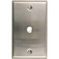 Rusticware Single Cable Switch Plate, Number of Gangs: 1 Satin Nickel Finish 781SN
