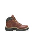 Wolverine Size 7 Men's 6 in Work Boot Composite Work Boots, Brown W211099