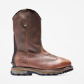 Timberland Pro Size 10 1/2 Men's Pull On Composite Boot, Brown TB0A25F5214