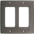 Rusticware Double Rocker Switch Plate, Number of Gangs: 2 Oil Rubbed Bronze Finish 787ORB