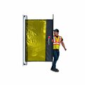 Shaver Industries Weld Screen, 5.5 ft H, 20 ft W, Yellow 628242430159