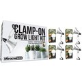 Miracle Led Wide Angle LED Clamp-On Grow Light, PK4 601311