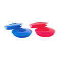 Grote Gladhand Seal Lg Face Blue/Red, PK4 81-0111