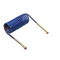 Grote Coiled Air 12 ft. Single Blue, W 6" Lead 81-0012-B