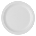 Cambro Plate, 8 1/4" Dia, White EA825CWNR148