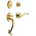 Baldwin Estate Full Dummy Handlesets Lifetime Brass 85315.003.LFD