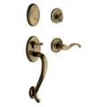 Baldwin Estate Full Dummy Handlesets Antique Brass 85315.050.LFD