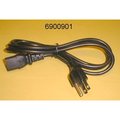 Sartorius Replaceable Power Cord Cubis, 120 volt 6900901