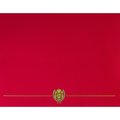 Great Papers Certificate Cover Classic, Red wit, PK50 903031PK10