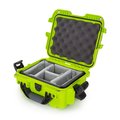 Nanuk Cases Case with Padded Divider, Lime, 905S-020LI-0A0 905S-020LI-0A0