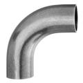 Usa Industrials Sanitary Fitting, Butt Weld, 304SS Dull, 90° Elbow, 1/2" ZUSA-STF-BW-26