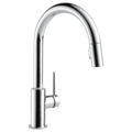 Delta Manual, 1 Hole Single Handle Pull-Down Kitchen Faucet 9159-DST