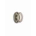 Omnia Oval Turn and Rose for Privacy Bolt Satin Nickel 9163/35TP.15