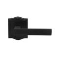 Omnia Arched Rose Pass Lever 2-3/8" BS Full Lip Strike Oil Rubbed Bronze 930 930AR/238F.PA10B
